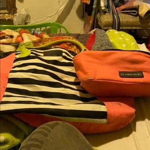 Victoria s secrets make up bag and tote